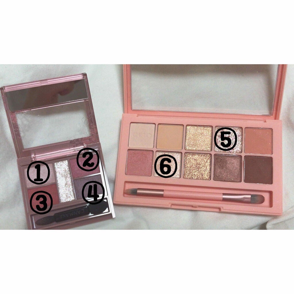 【旧品】パーフェクトスタイリストアイズ/キャンメイク/アイシャドウパレットを使ったクチコミ(2枚目)