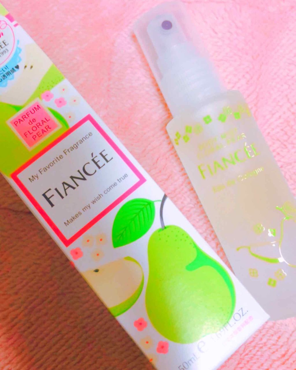 ボディミスト フローラルペアー/フィアンセ/香水(レディース)を使ったクチコミ（1枚目）