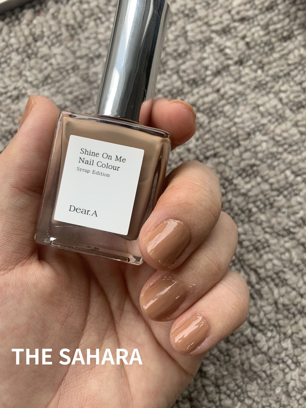 シャインオンミーネイルカラー SE03.ザ サハラ/Dear.A/マニキュアを使ったクチコミ（3枚目）