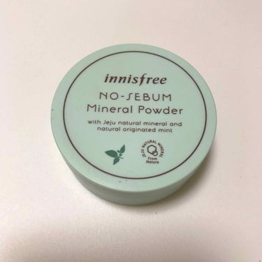 ノーセバム ミネラルパウダー/innisfree/ルースパウダーを使ったクチコミ（1枚目）