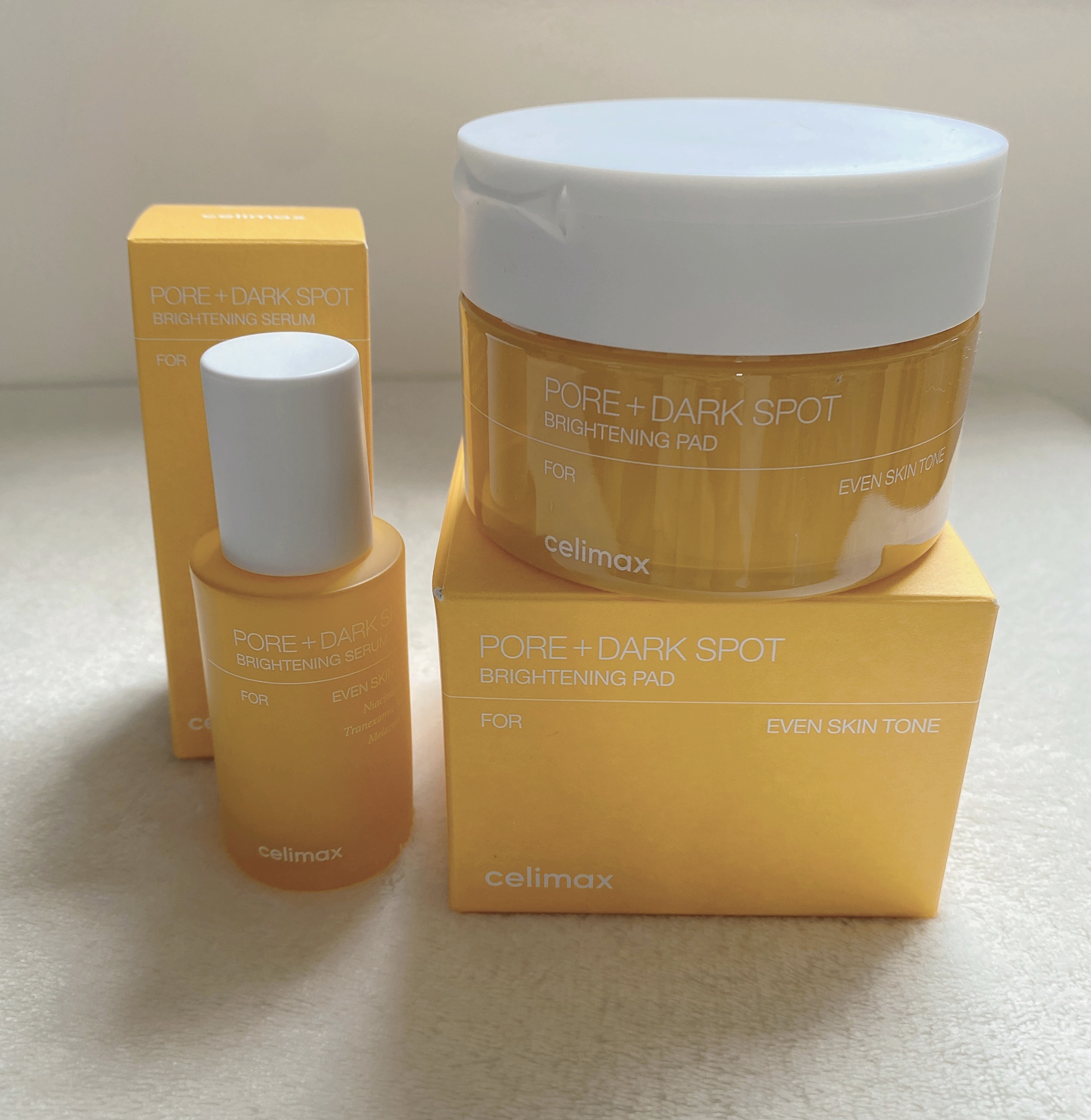 ポア ブライトニング シミケアセラム/celimax/美容液を使ったクチコミ（1枚目）