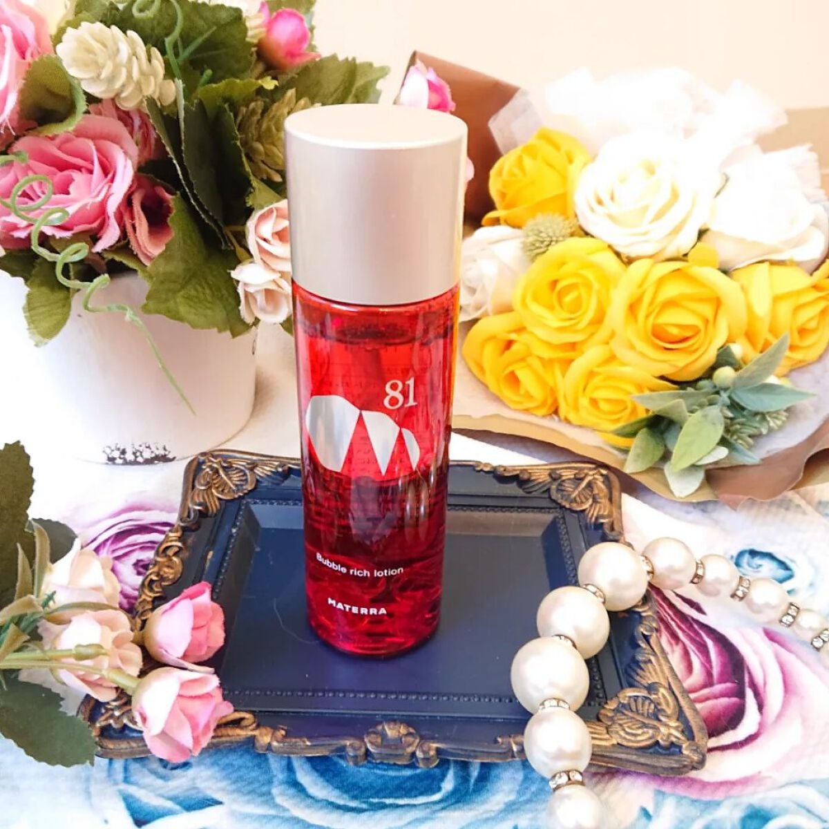 バブルリッチローション/MATERRA81/化粧水を使ったクチコミ(2枚目)