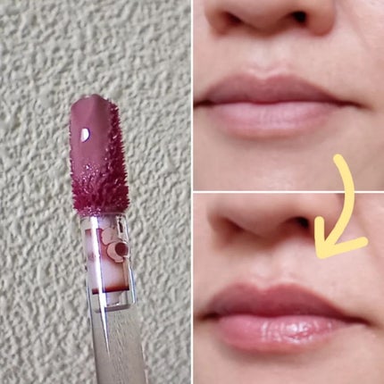 Melty flower lip tint/haomii/口紅を使ったクチコミ(3枚目)