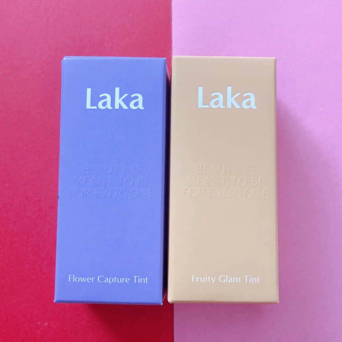 フラワーキャプチャーティント/Laka/口紅を使ったクチコミ（2枚目）