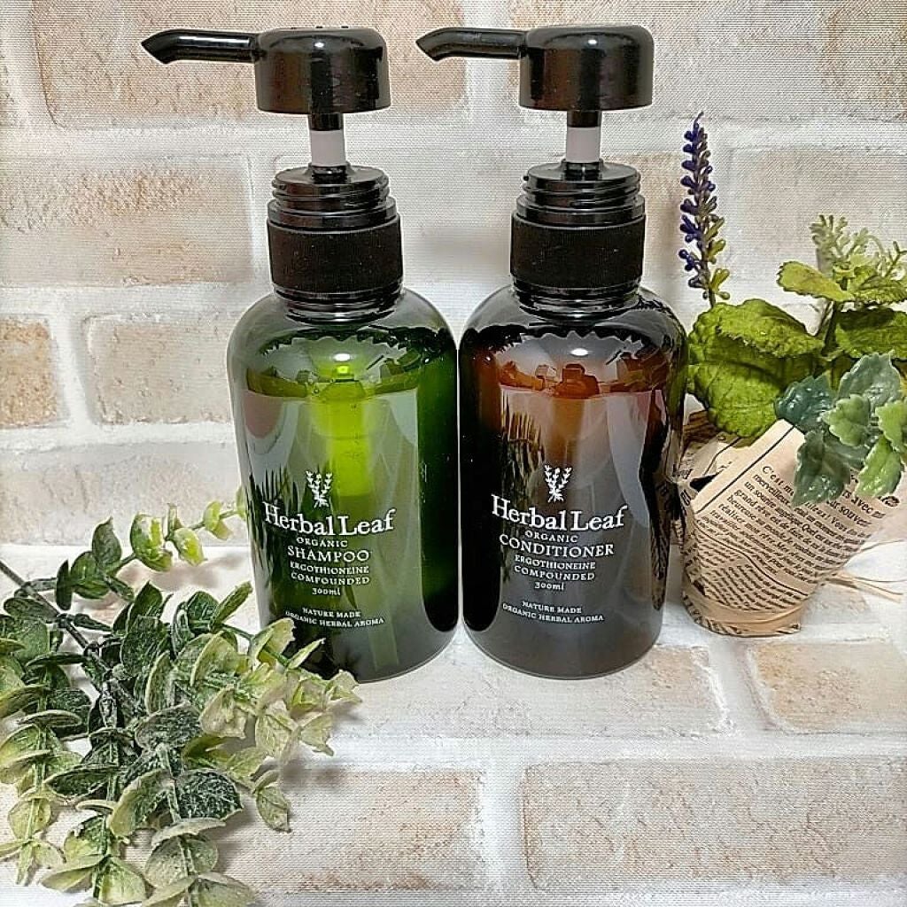 オーガニックシャンプー/コンディショナー/ハーバルリーフ/市販シャンプーを使ったクチコミ(1枚目)
