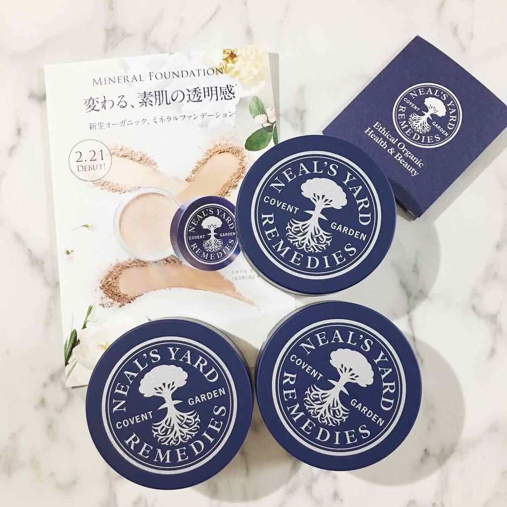 ミネラルファンデーション/ニールズヤード レメディーズ/パウダーファンデーションを使ったクチコミ（1枚目）