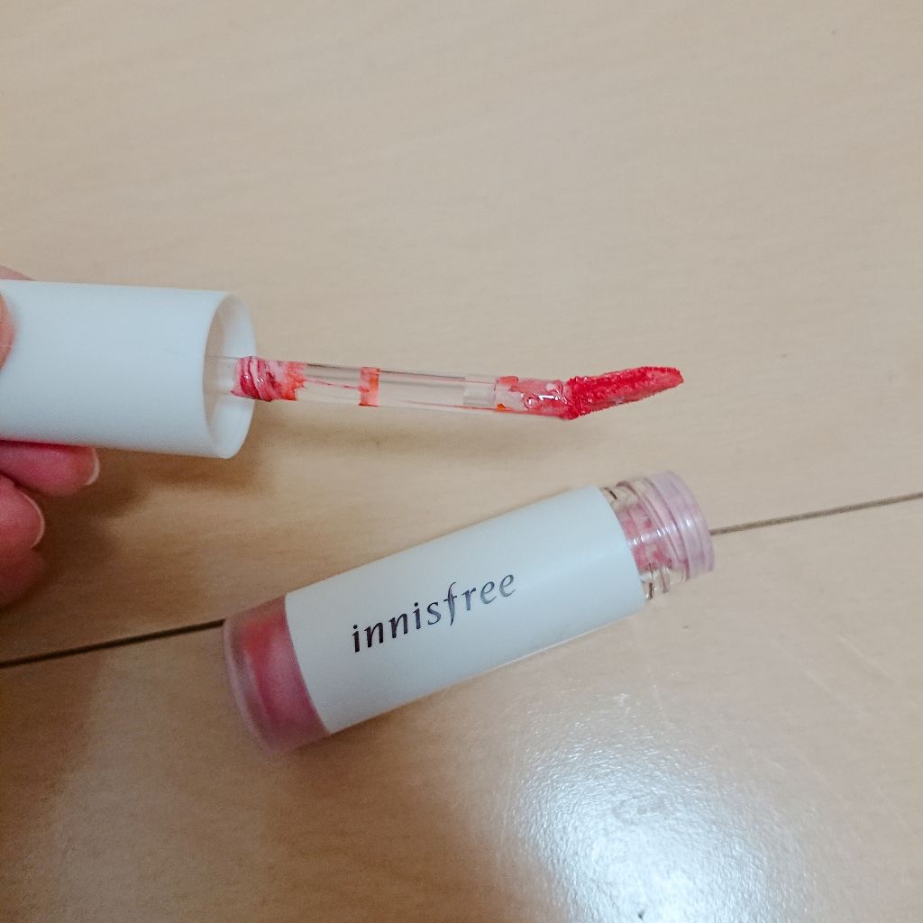 ビビッドクリーミーティント/innisfree/口紅を使ったクチコミ（1枚目）