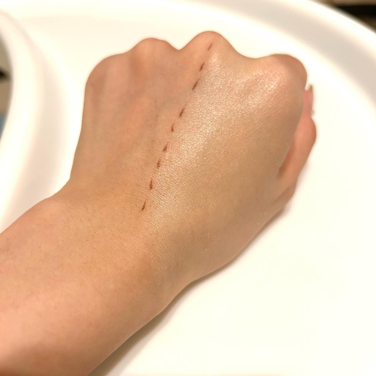 デューイーラスティングクッション/THE FACE SHOP/クッションファンデーションを使ったクチコミ(6枚目)