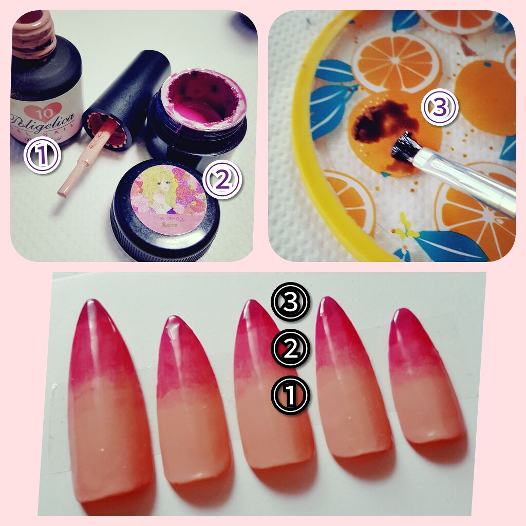 ネイル工房白パケカラージェル/ネイル工房/ジェルネイルを使ったクチコミ（2枚目）