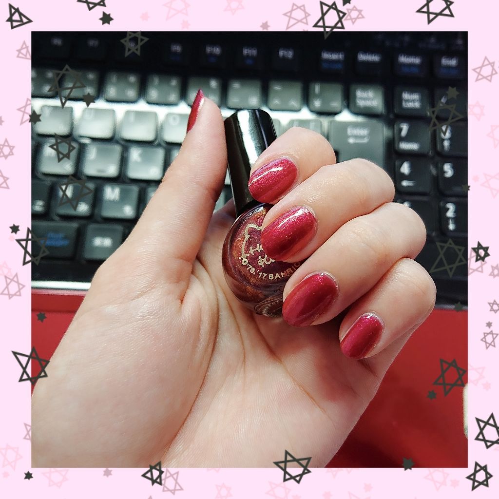 サンリオネイル/DAISO/マニキュアを使ったクチコミ(1枚目)