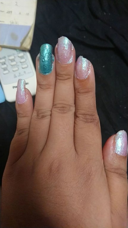 カラフルネイルズ/キャンメイク/マニキュアを使ったクチコミ(2枚目)