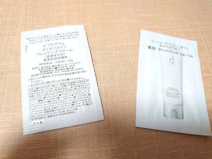 エッセンスイン クレンジングフォーム/d プログラム/洗顔フォームを使ったクチコミ(2枚目)