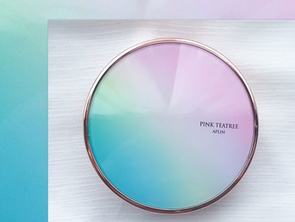 ピンクティーツリーカバークッション/APLIN/クッションファンデーションを使ったクチコミ(1枚目)