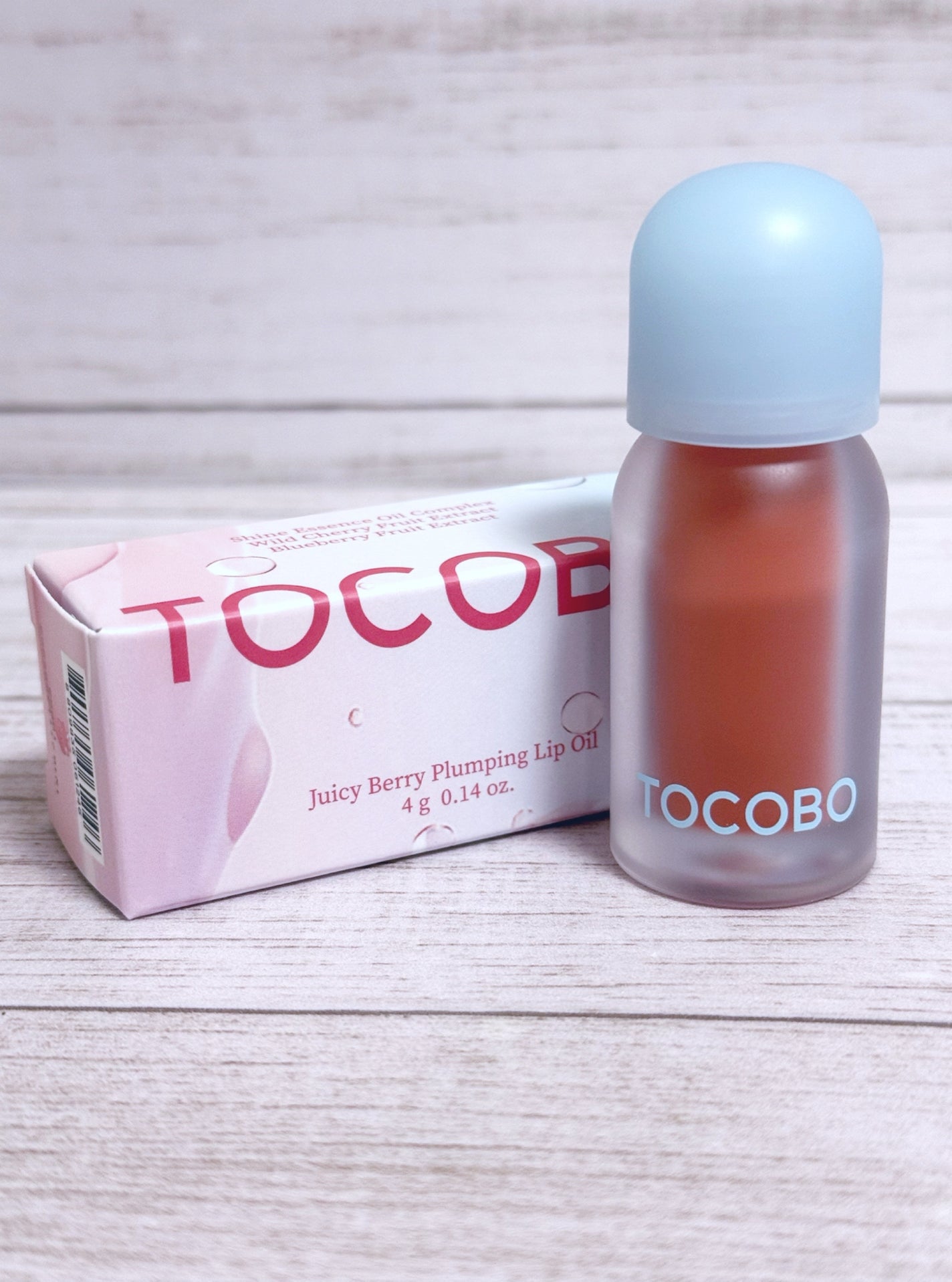 ジューシーベリープランピングリップオイル/TOCOBO/リップグロスを使ったクチコミ(1枚目)