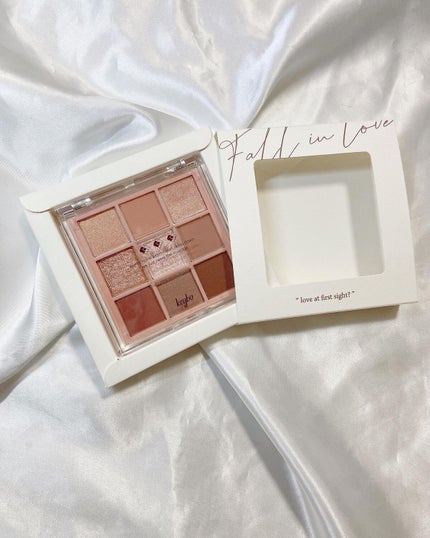 KEYBO FALL IN LOVE SHADOW PALETTE/keybo/アイシャドウパレットを使ったクチコミ(3枚目)
