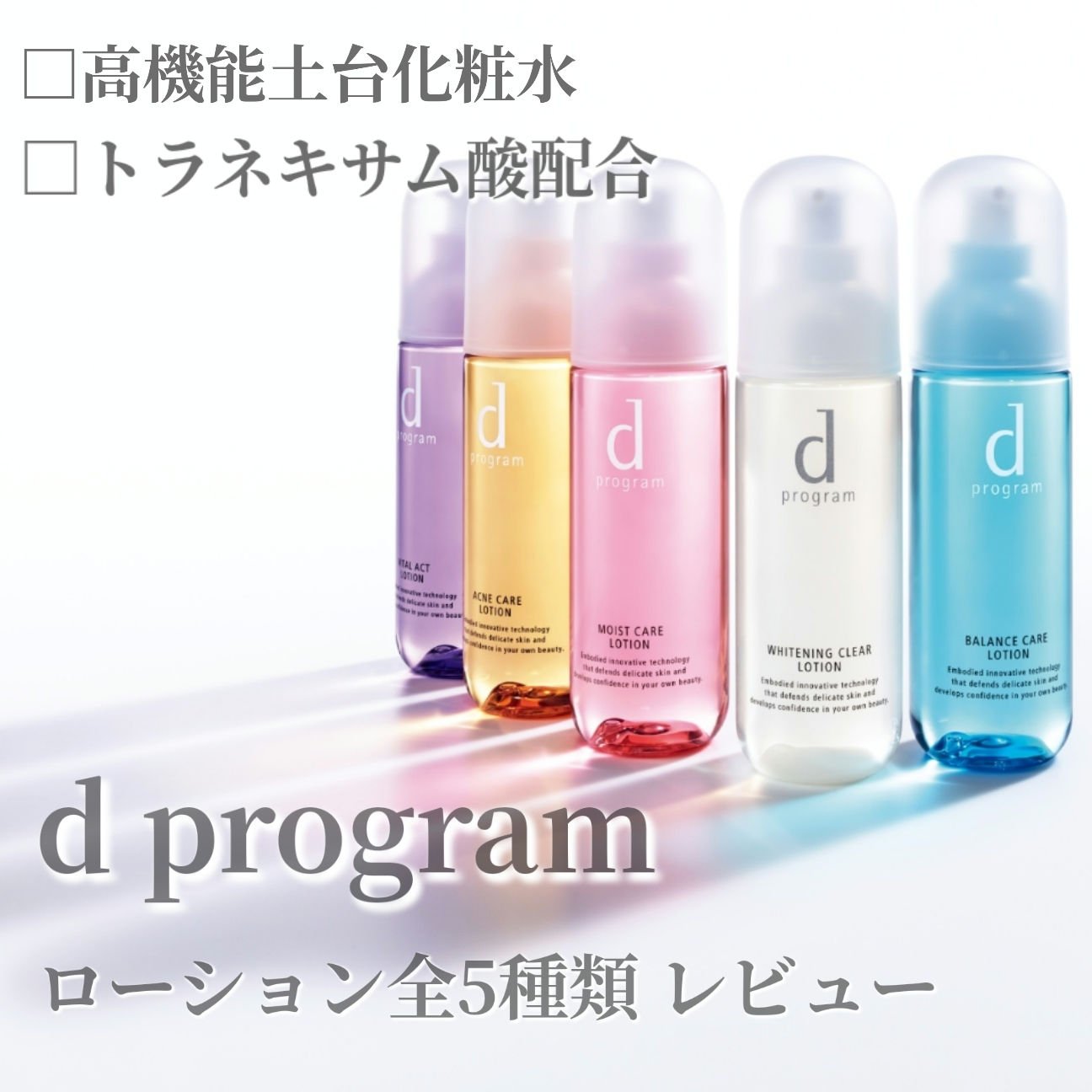 バランスケア ローション MB/d プログラム/化粧水を使ったクチコミ（1枚目）