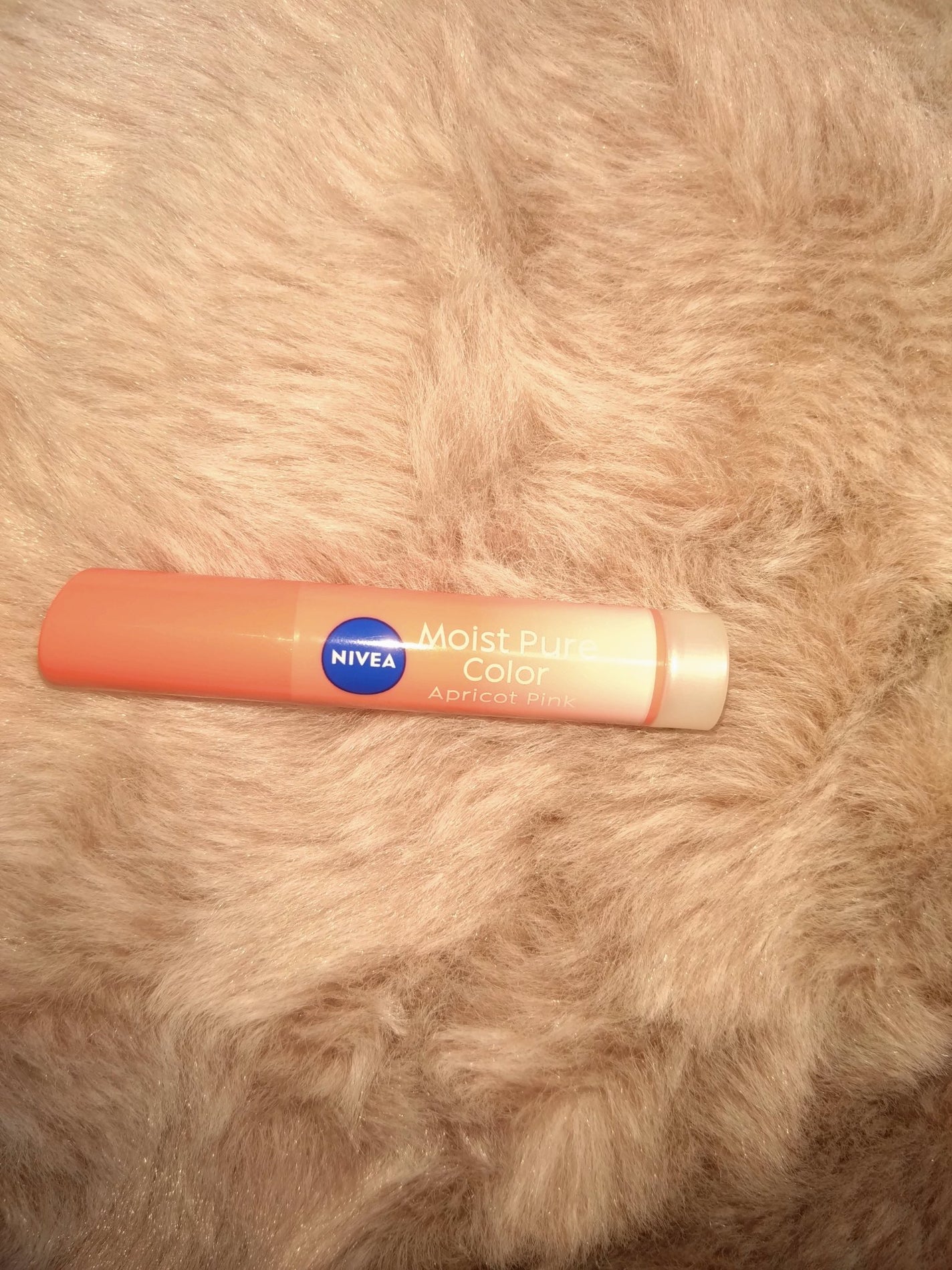 モイストピュアカラーリップ/ニベア/リップクリームを使ったクチコミ(1枚目)
