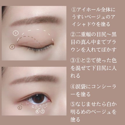 パーフェクトマルチアイズ/キャンメイク/アイシャドウパレットを使ったクチコミ(2枚目)