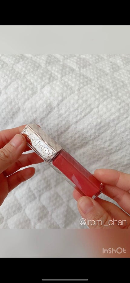 ウォータリーセラムルージュ/フォーチュン/口紅を使ったクチコミ(4枚目)