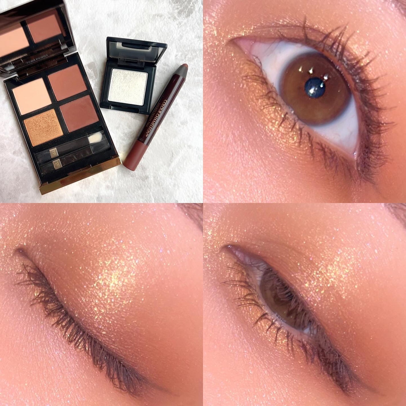 アイ カラー クォード/TOM FORD BEAUTY/アイシャドウパレットを使ったクチコミ(2枚目)