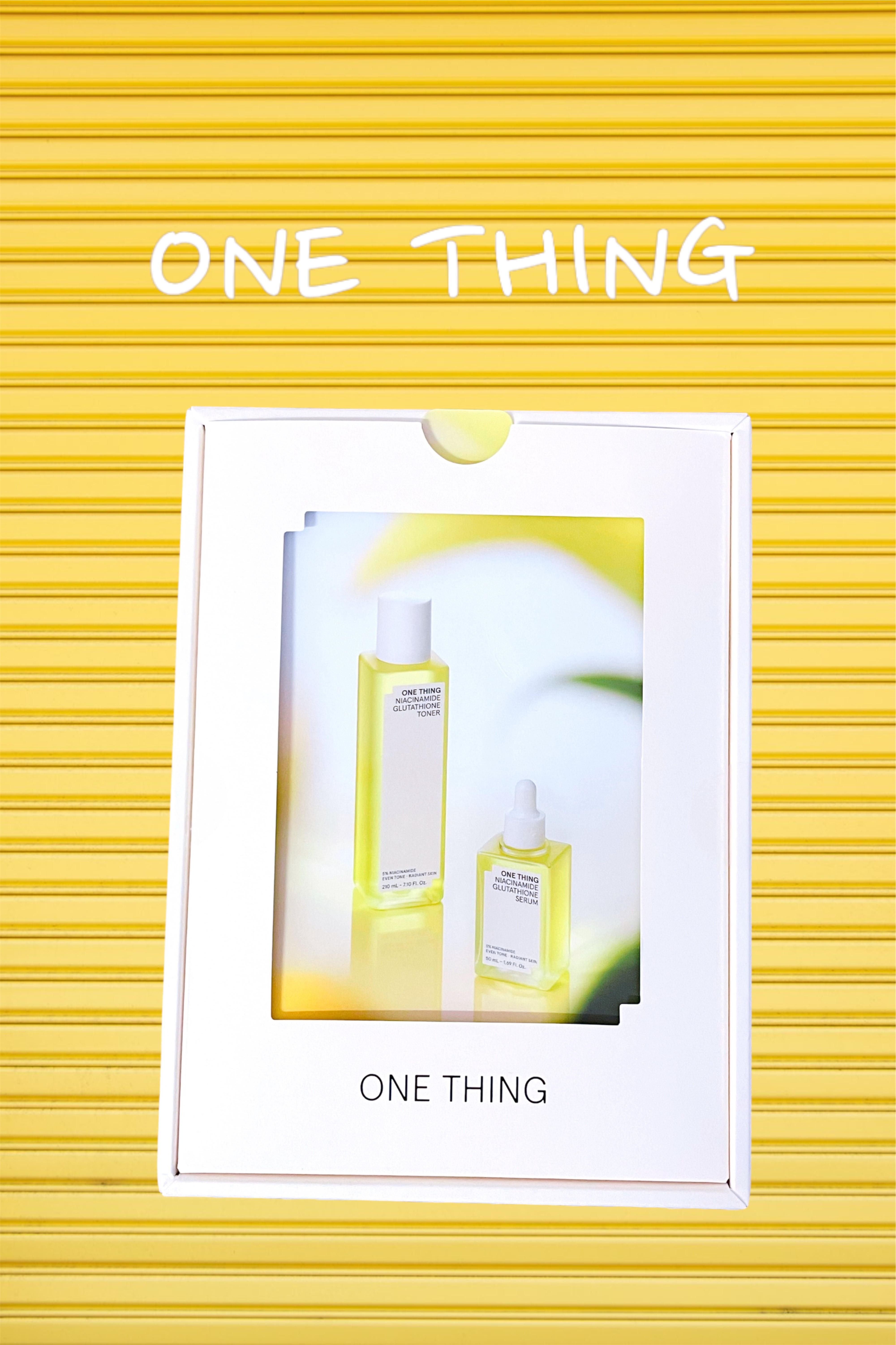 ナイアシンアミドグルタチオントナー/ONE THING/化粧水を使ったクチコミ（1枚目）