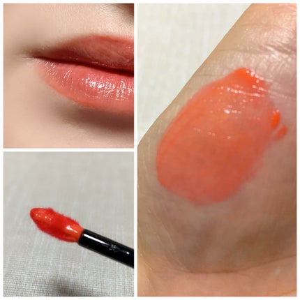 ルージュ ピュールクチュール ヴェルニ ウォーターステイン/YVES SAINT LAURENT BEAUTE/口紅を使ったクチコミ(2枚目)