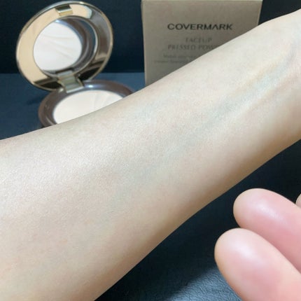 フェイスアップ プレストパウダー SPF23 / PA++/COVERMARK/プレストパウダーを使ったクチコミ(6枚目)