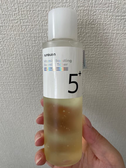 5番 白玉グルタチオンCエッセンシャルトナー/numbuzin/化粧水を使ったクチコミ(1枚目)