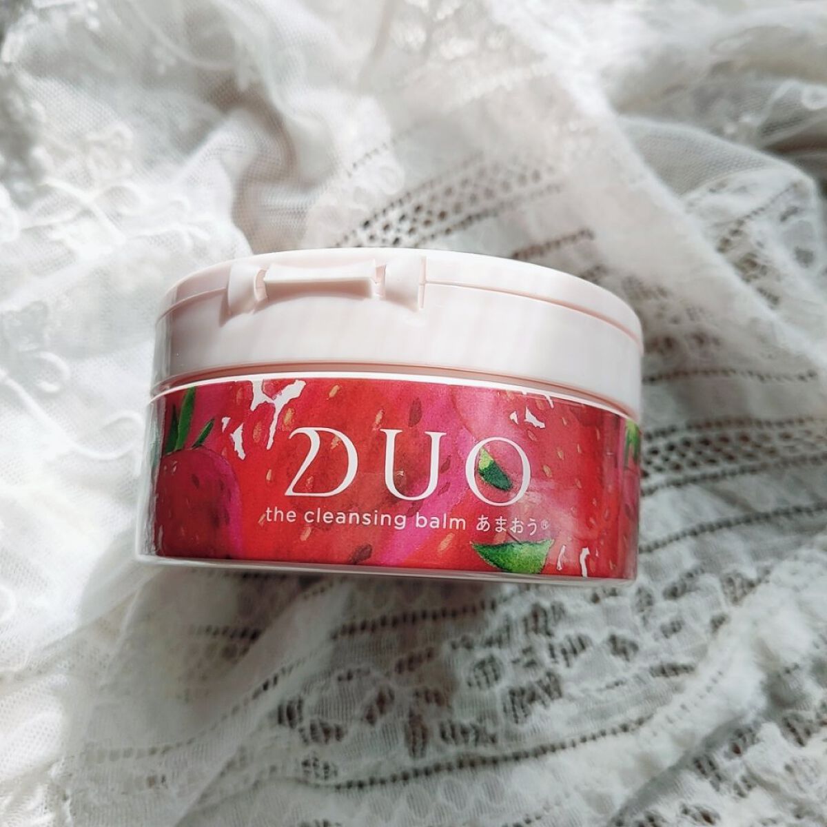 デュオ ザ クレンジングバーム あまおう/DUO/クレンジングバームを使ったクチコミ（2枚目）