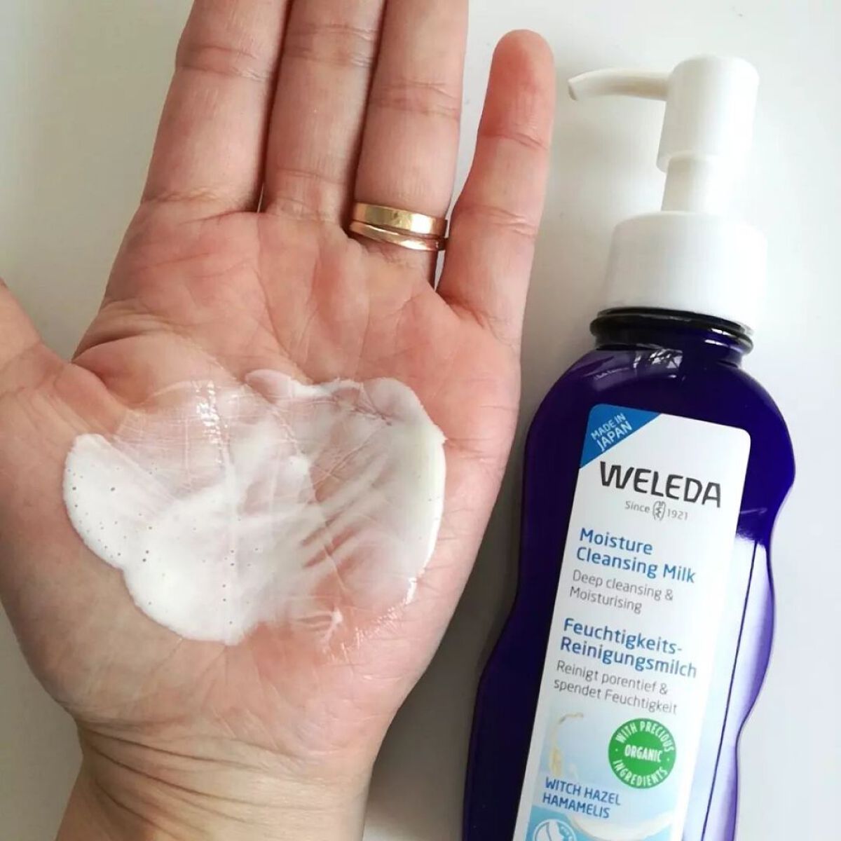 モイスチャー クレンジングミルク/WELEDA/ミルククレンジングを使ったクチコミ(3枚目)