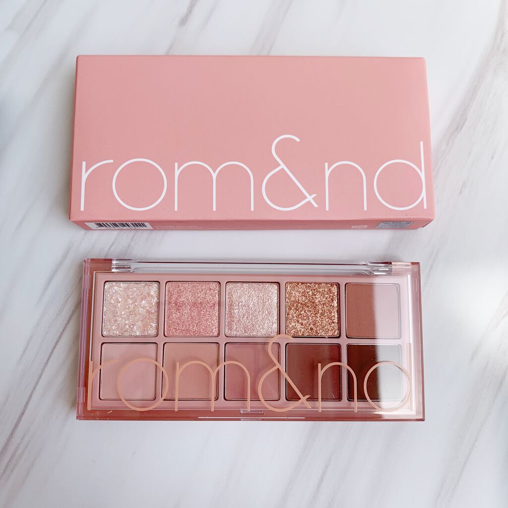 ベターザンパレット/rom&nd/アイシャドウパレットを使ったクチコミ(1枚目)