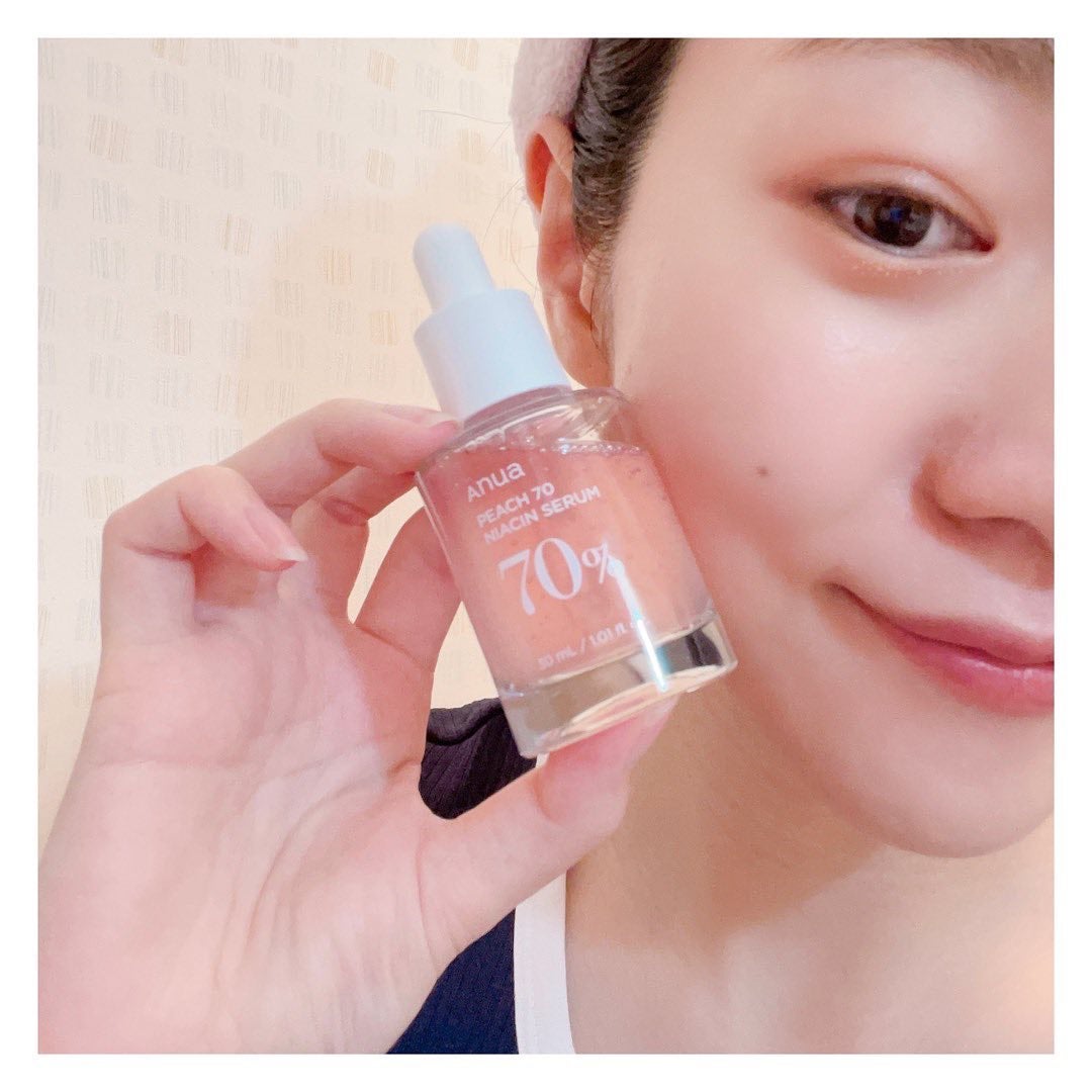 桃70%ナイアシンセラム/Anua/美容液を使ったクチコミ(3枚目)