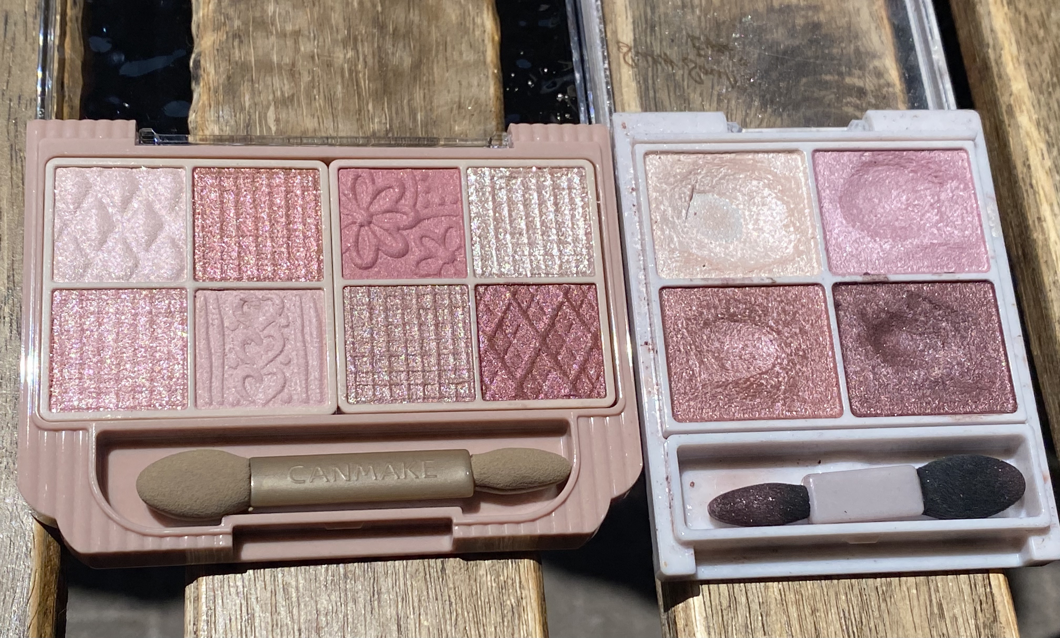 シルキースフレアイズ/キャンメイク/アイシャドウパレットを使ったクチコミ（2枚目）
