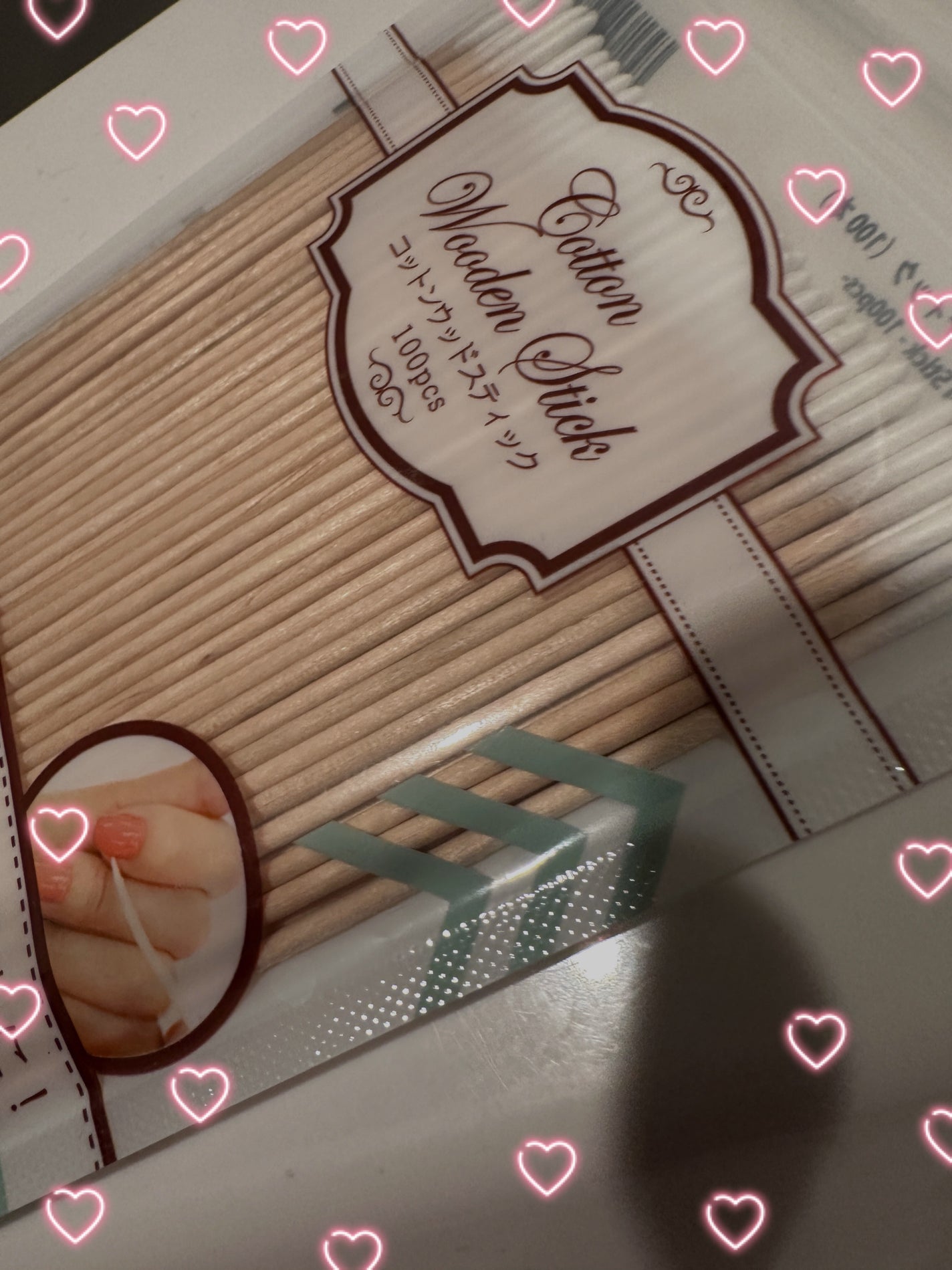 コットンウッドスティック/DAISO/ネイル用品を使ったクチコミ(1枚目)