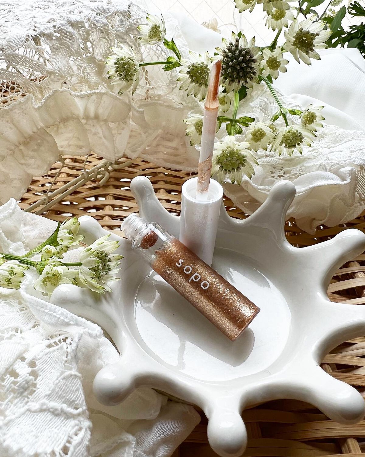 メイクアップグリッター/sopo/グリッターを使ったクチコミ(3枚目)