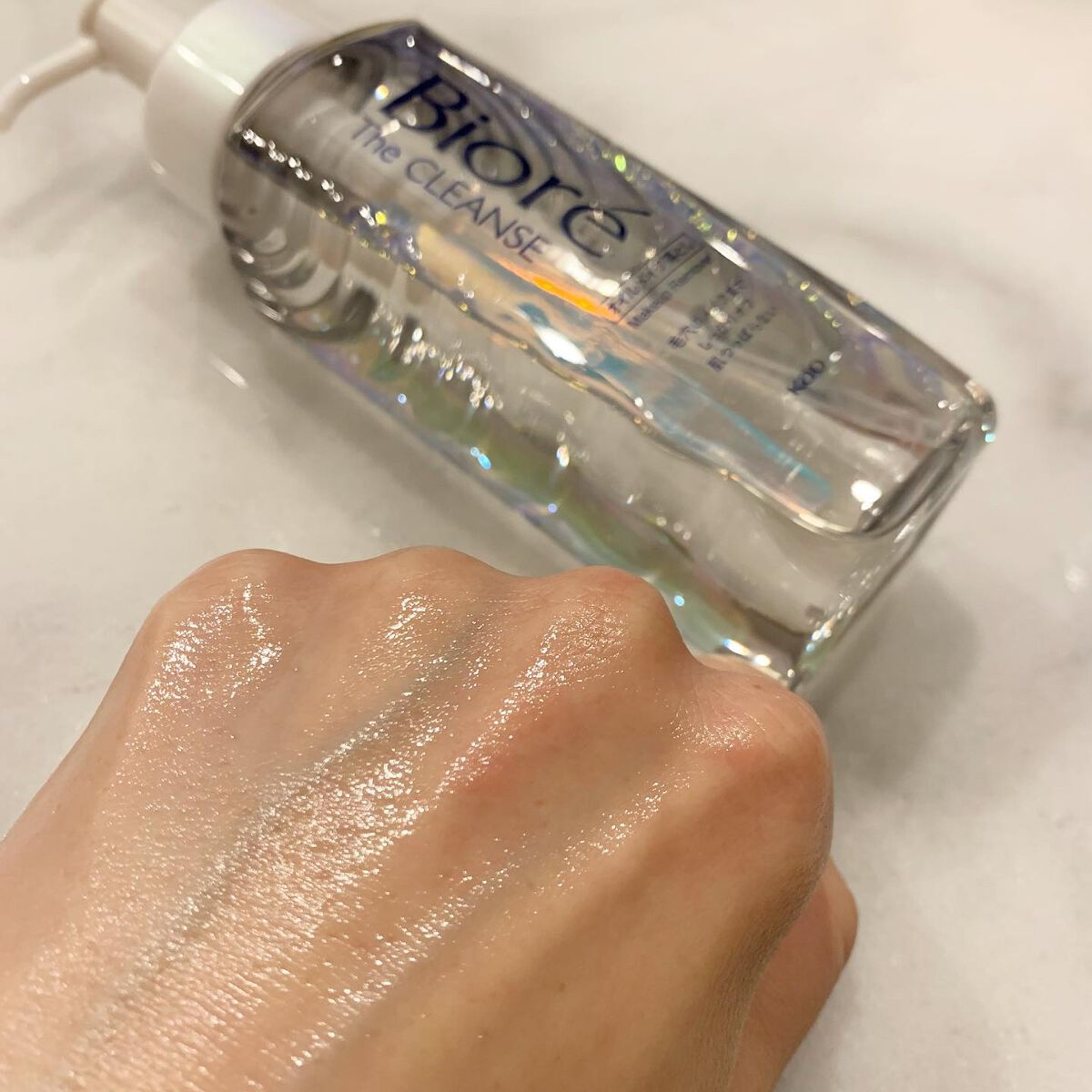 The クレンズ オイルメイク落とし/ビオレ/オイルクレンジングを使ったクチコミ（3枚目）