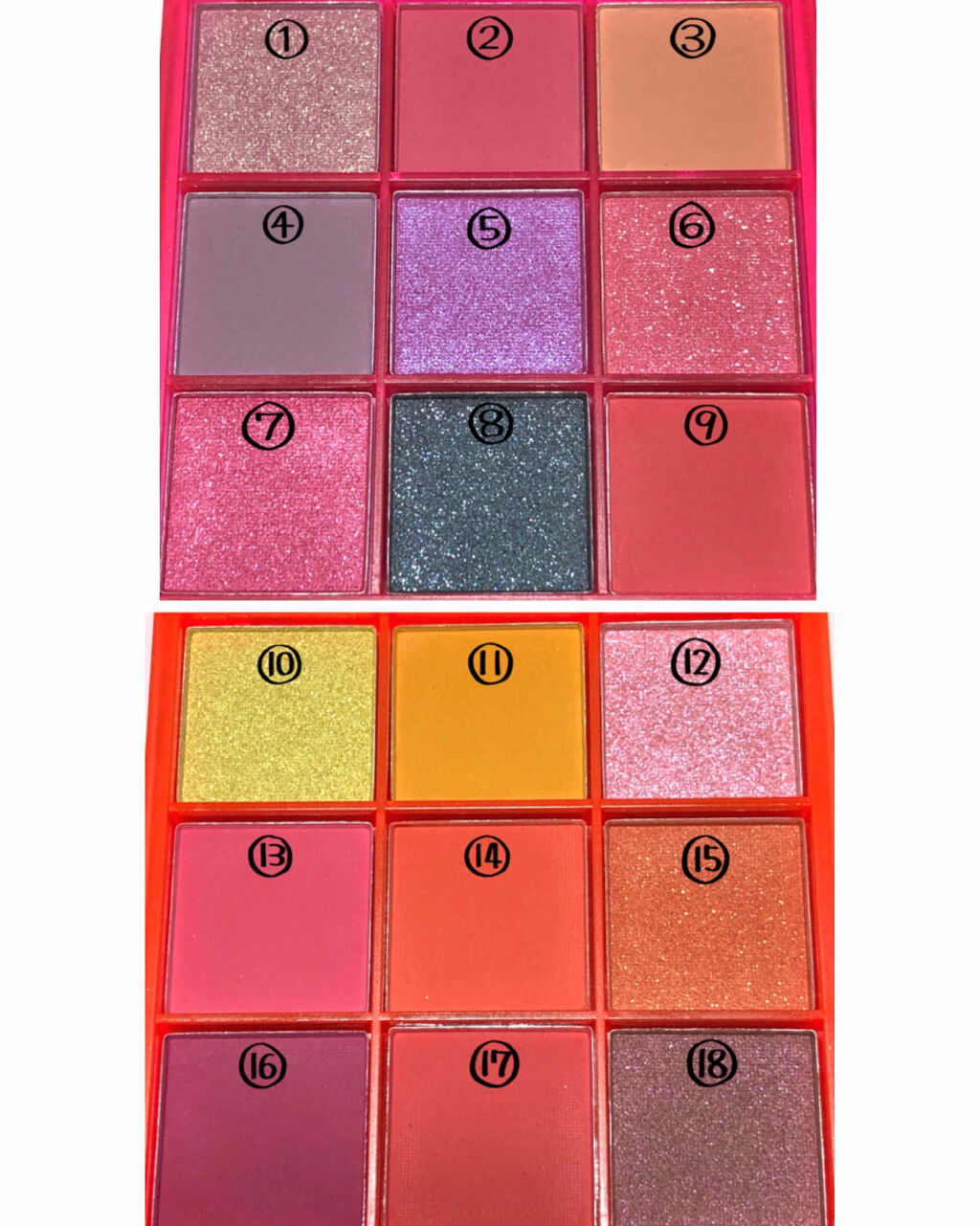 UR GLAM　BLOOMING EYE COLOR PALETTE/U R GLAM/アイシャドウパレットを使ったクチコミ（2枚目）