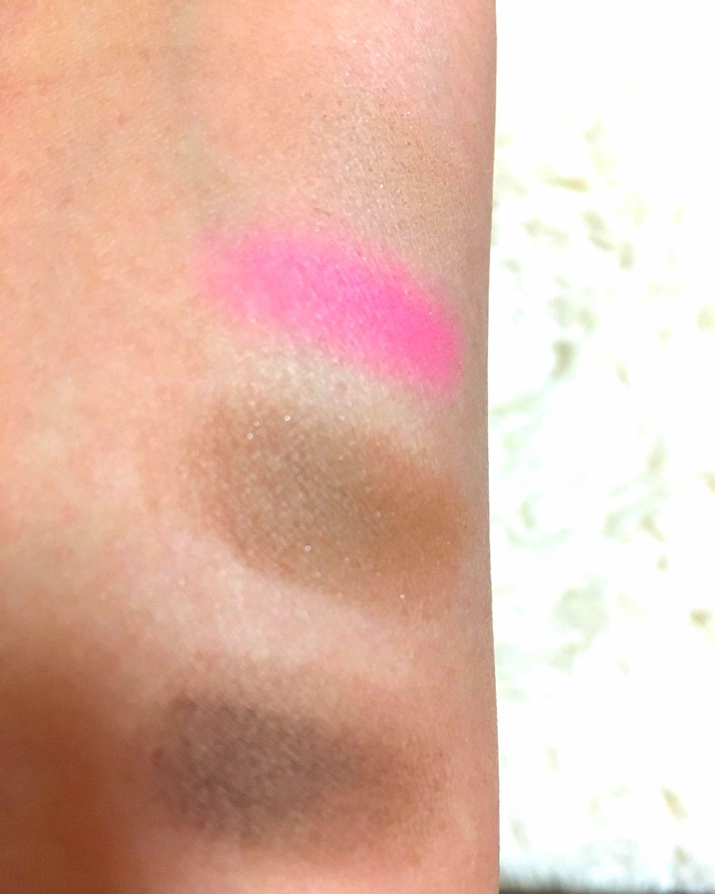 カラーパウダーアイブロウ 01 ピンクブラウン/ヘビーローテーション/パウダーアイブロウを使ったクチコミ（3枚目）