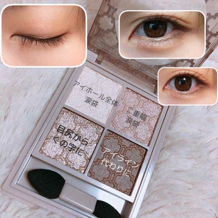 グロッシーリッチ アイズ N/Visée/アイシャドウパレットを使ったクチコミ(2枚目)