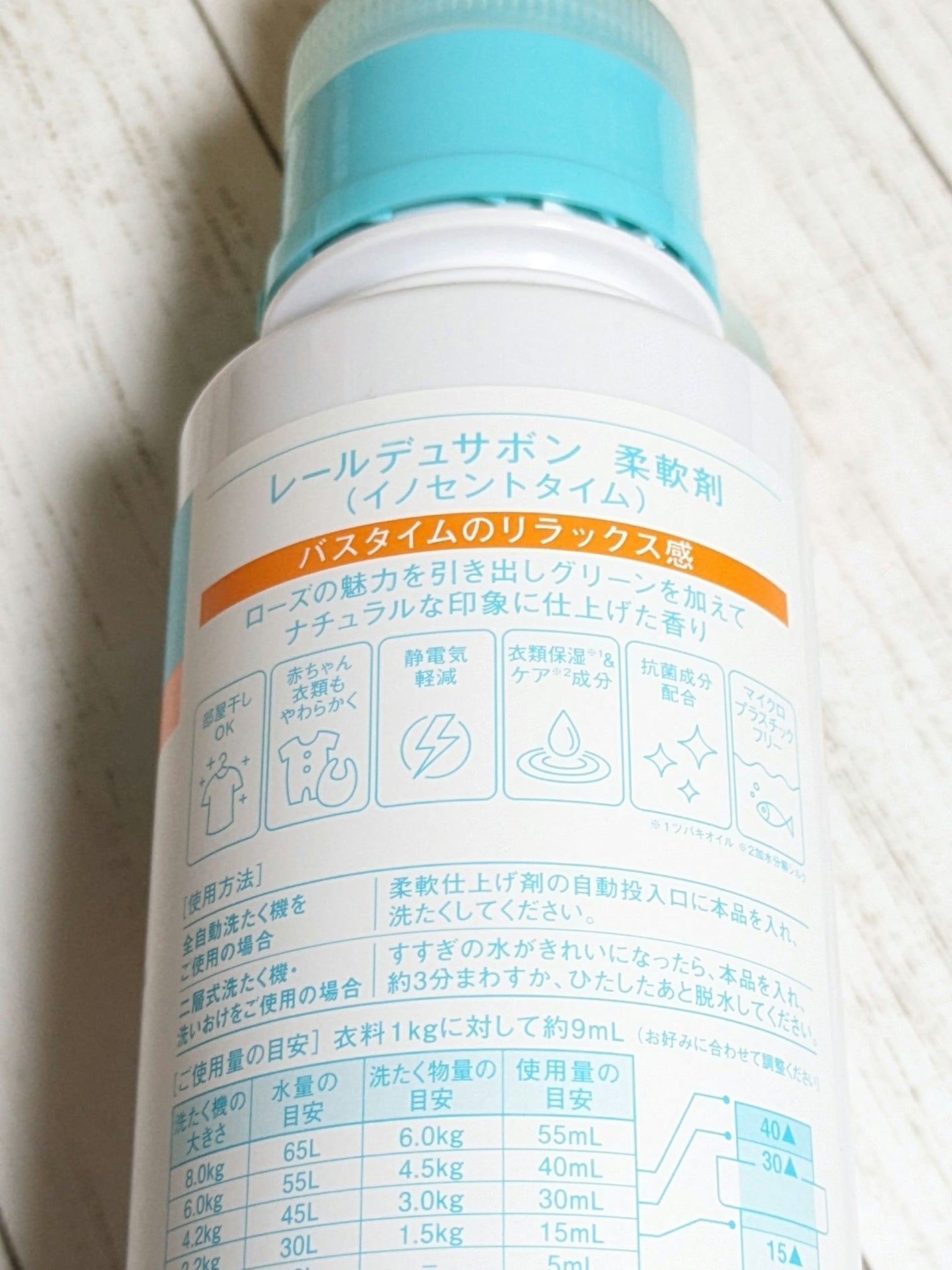 レールデュサボン 柔軟剤/レールデュサボン/柔軟剤を使ったクチコミ(2枚目)