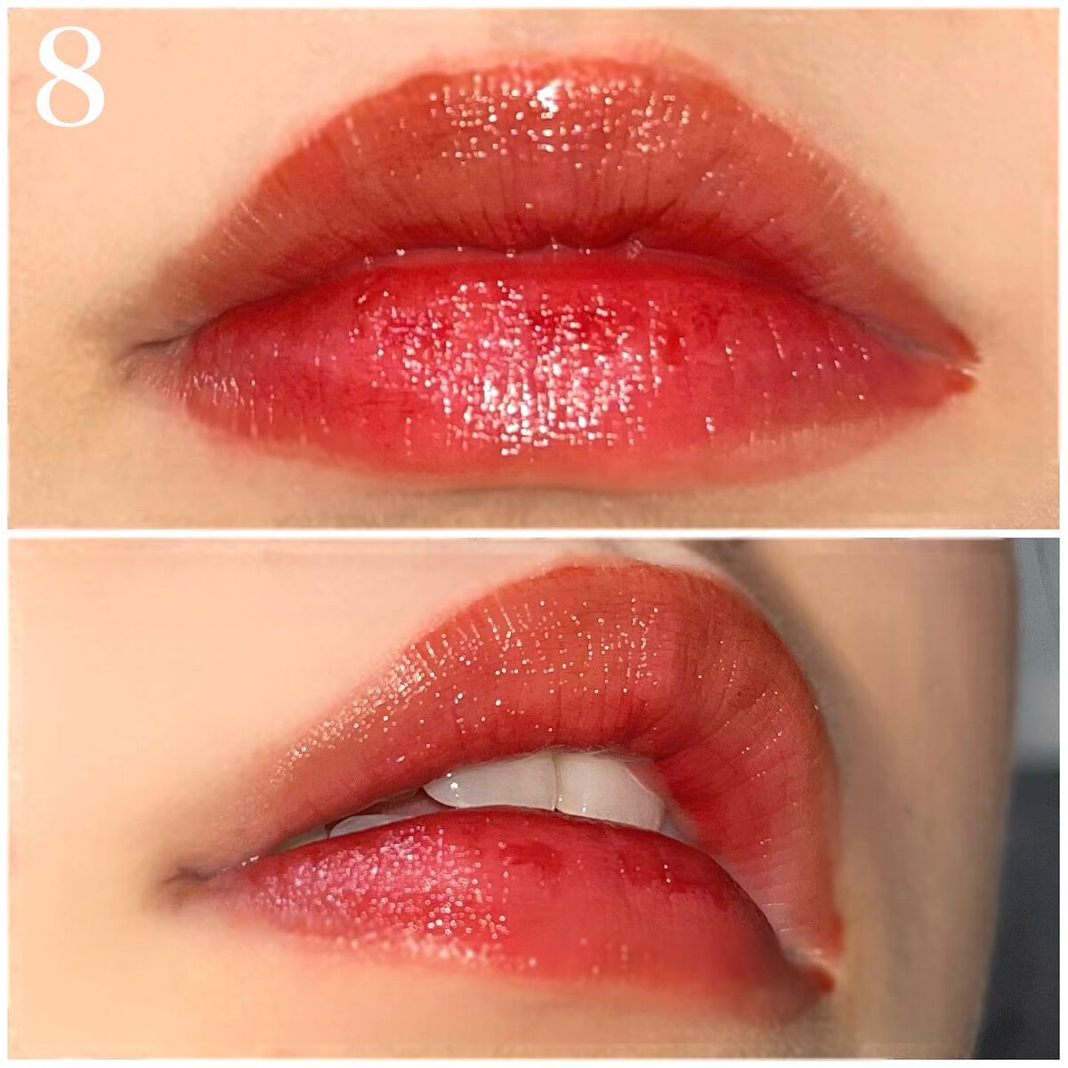 ザ ウォータリーデューティント/MERZY/リップティントを使ったクチコミ(5枚目)