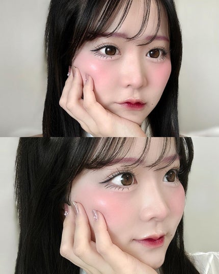 ジューシーラスティングティント/rom&nd/リップティントを使ったクチコミ(4枚目)