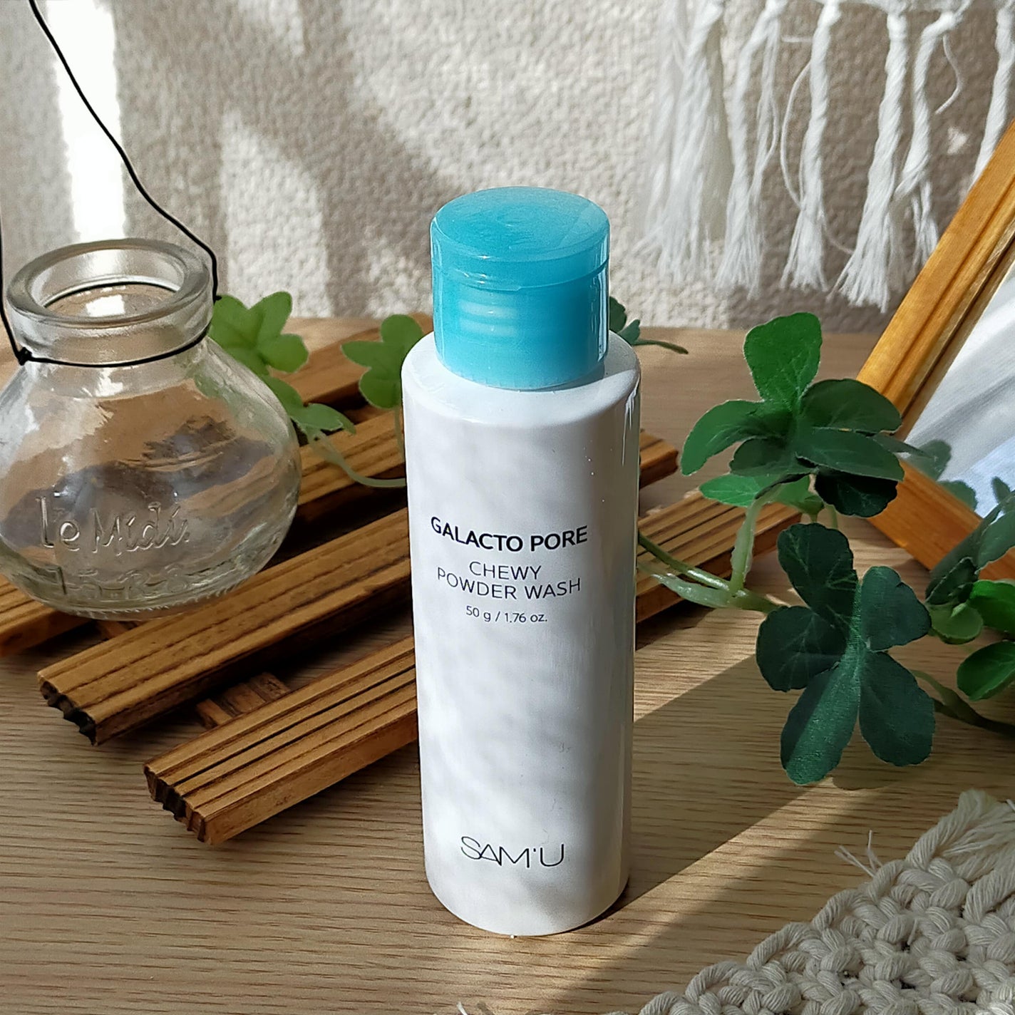 ガラクトポアチューイーパウダーウォッシュ/SAM'U/洗顔パウダーを使ったクチコミ(1枚目)