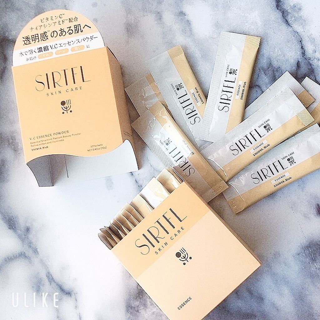 ブライトV.Cエッセンスパウダー/SIRTFL/その他スキンケアを使ったクチコミ（1枚目）