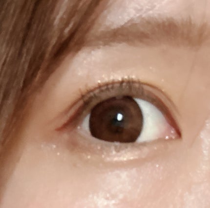 マイベストライナー オレンジブラウン/ドーリーウインク/リキッドアイライナーを使ったクチコミ(2枚目)