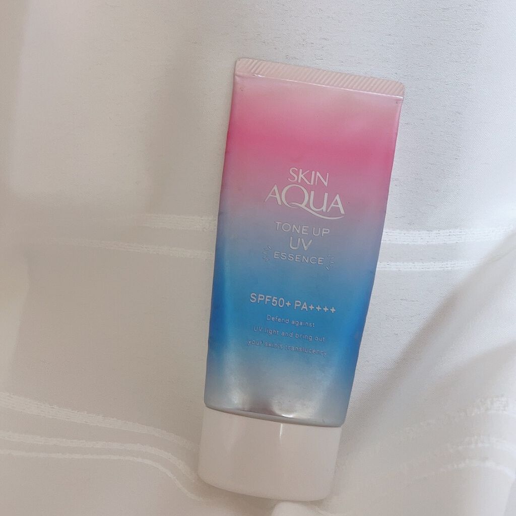 スキンアクア トーンアップUVエッセンス/スキンアクア/日焼け止めクリームを使ったクチコミ(1枚目)