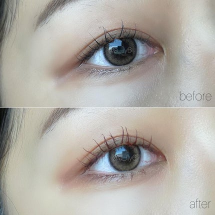 オールデイ ボリュームアンドカールマスカラ/Milk Touch/マスカラを使ったクチコミ(2枚目)