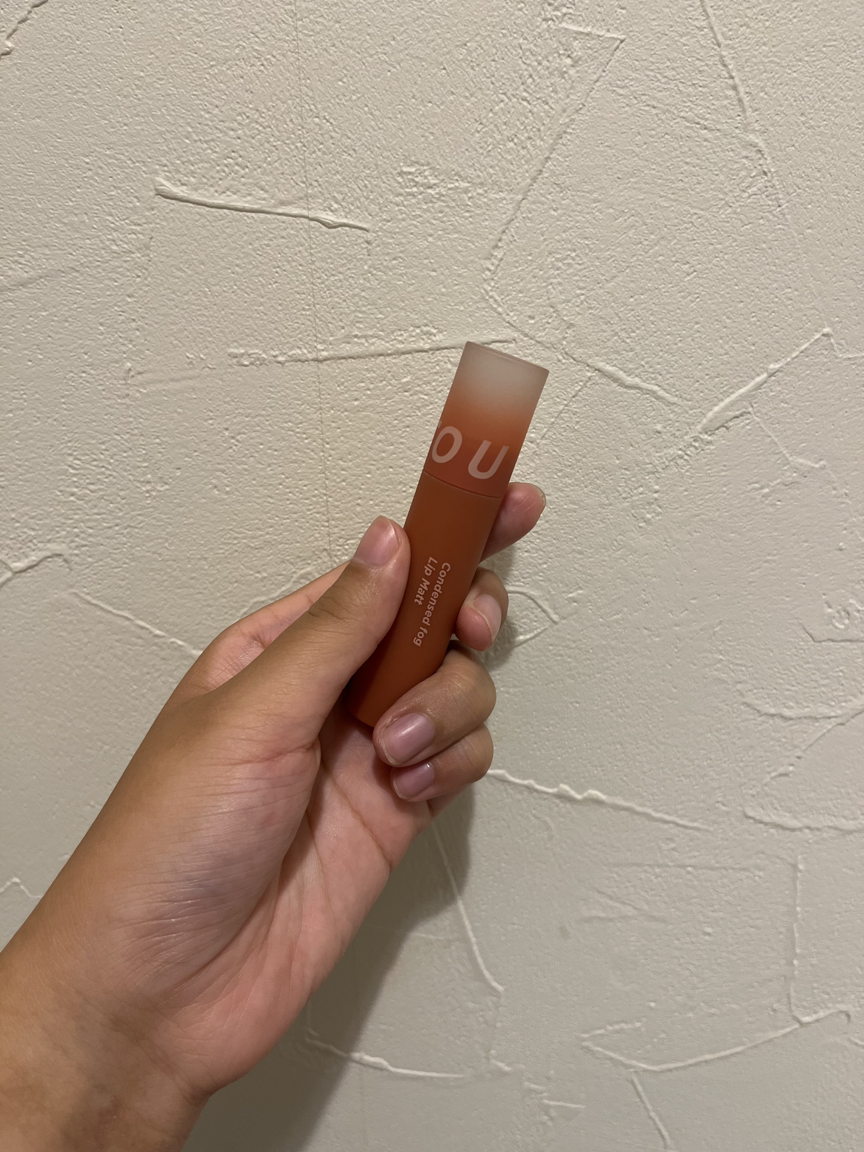 コンデンスフォグリップマット C08 やみつきざくろ/INTO U/口紅を使ったクチコミ（1枚目）