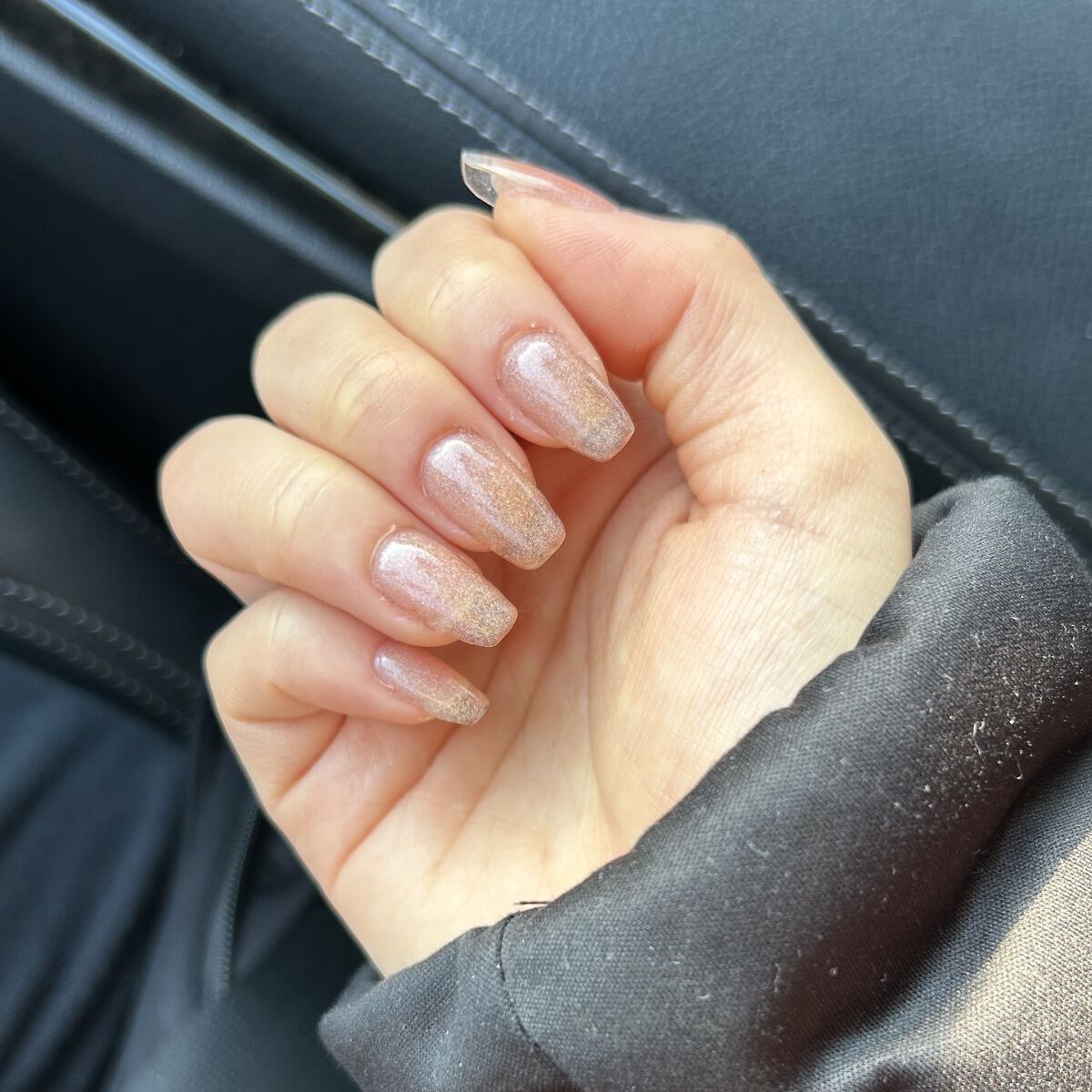 レインボーマグネットジェル/ネイル工房/ジェルネイルを使ったクチコミ（1枚目）