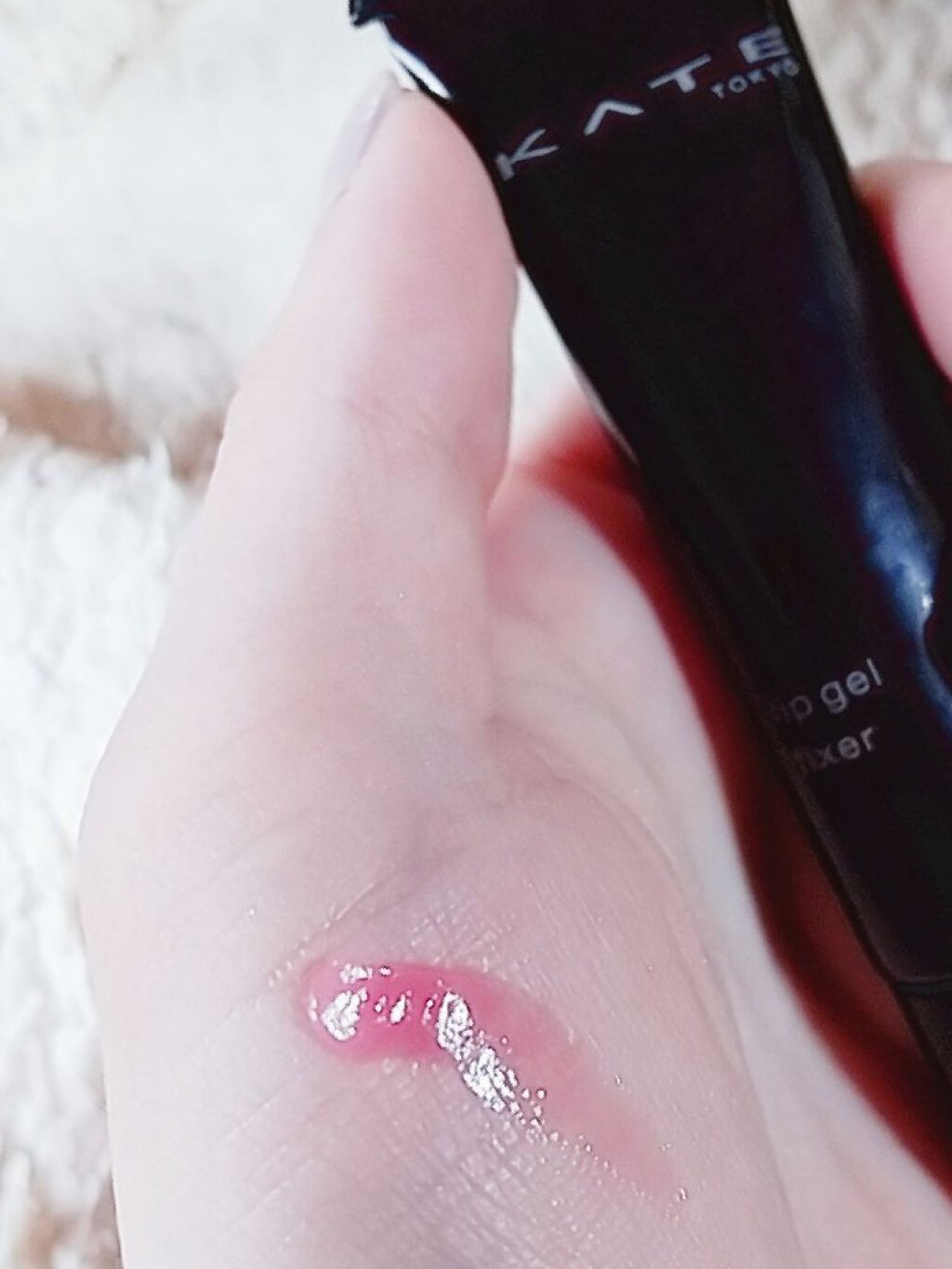 リップジェルフィクサー/KATE/リップケアを使ったクチコミ(2枚目)